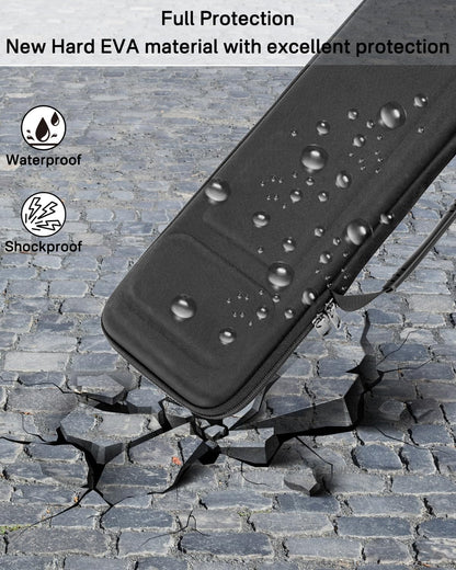 RAIACE Hard Storage Case Compatible with Apple Magic Keyboard + Magic Mouse. (Case Only) - Black
