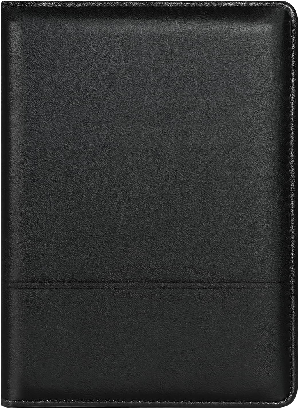 Padfolio/Portfolio Binder, Mini Padfolio Portfolio Binder 5 x 8 Legal Writing Pad, A5 Document Organizer Folder for Men Women, Black