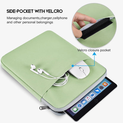 9-11 inch Tablet Sleeve Case for Fire Max 11 Tablet/Kindle Fire HD 10 Plus 10.1", iPad Pro M5 M4 /A16 11-in, iPad Air M2 M3 M4, 10.2 10.5 10.9 iPad Air, Galaxy Tab A9+ Plus, Fit Magic Keyboard -Purple