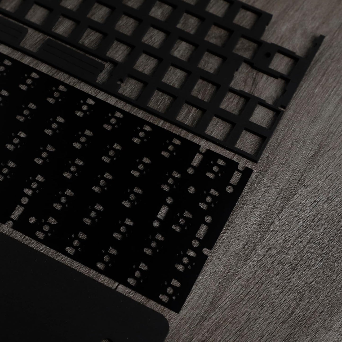 YMDK Keyboard Sound Dampening Foam 61 64 Layout 3-Piece Set Poron Silencer Pad Gasket Switches Dampener for Mechanical Keyboard