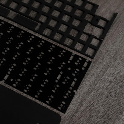 YMDK Keyboard Sound Dampening Foam 61 64 Layout 3-Piece Set Poron Silencer Pad Gasket Switches Dampener for Mechanical Keyboard
