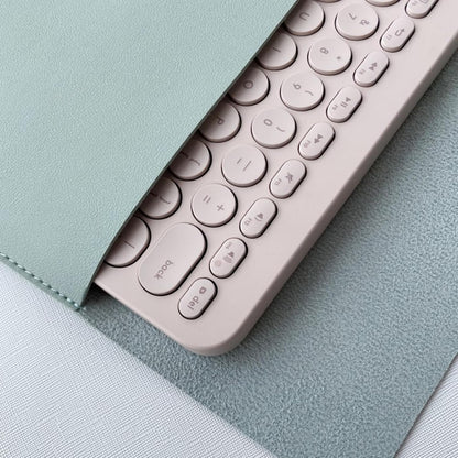 Keyboard Cover Sleeve Carrying Case PU Leathers for Wireless Keyboard Protective Bag Shockproof Case Replacement