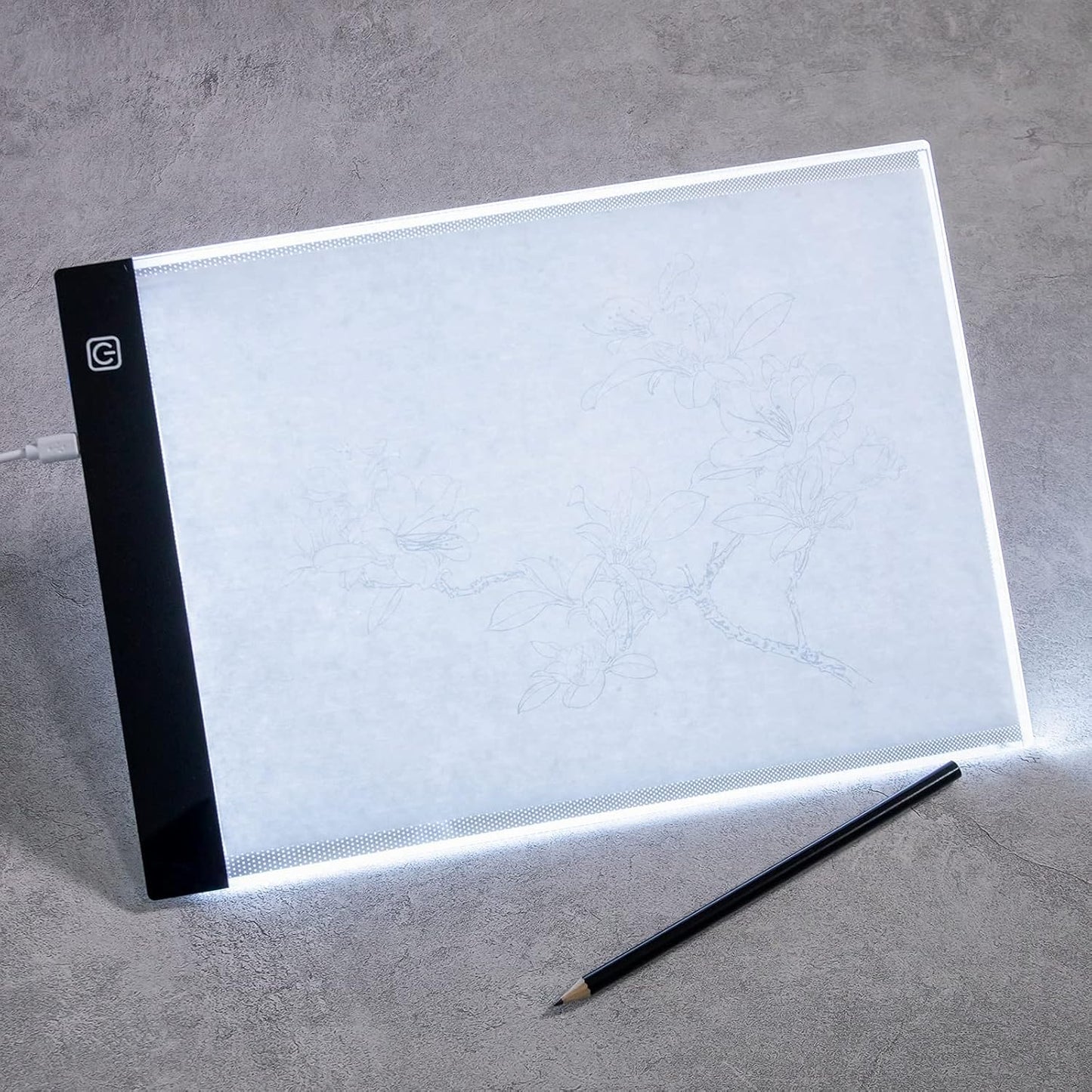 Mini A5 LED Light Box for Drawing and Tracing,A5 Diamond Art Painting Light Board,LED Copy Board Tracing Box,Light Pad