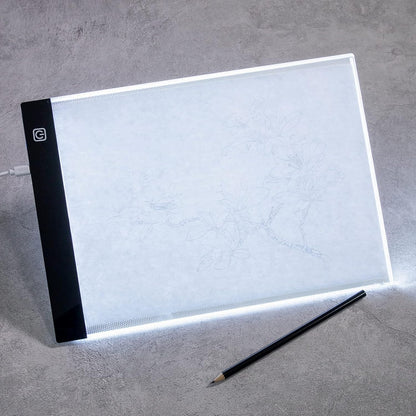 Mini A5 LED Light Box for Drawing and Tracing,A5 Diamond Art Painting Light Board,LED Copy Board Tracing Box,Light Pad