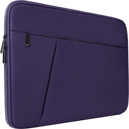 Laptop Case Sleeve 15.6 inch, Durable Shockproof Protective Computer Carrying Cover with Front Pocket, Briefcase Handbags Laptop Sleeve Bag for 15.6 inch HP, Dell, Acer, Asus, Notebook, Black