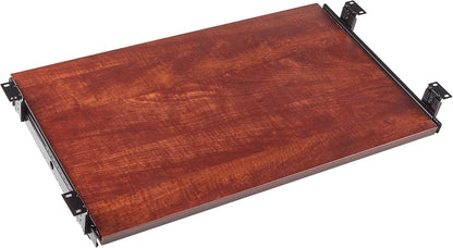 Lorell 87526 Keyboard Tray, 26" x15-3/8, Cherry