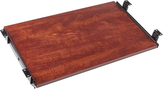 Lorell 87526 Keyboard Tray, 26" x15-3/8, Cherry
