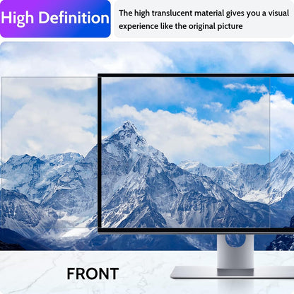 Peslv 15.6 Inch Laptop Privacy Screen Compatible With Lenovo Hp Dell Acer Asus Thinkpad Envy Xps, 16:9 Aspect Removable Anti Glare Blue Light Filter Protector, 15 In Computer Monitor Security Shield