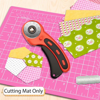DIYSELF Cutting Mat 12in×18in, Cutting Mats for Crafts, Self Healing Cutting Mat A3, Fabric Cutting Mats Double Side for Sewing, Quilting, Craft Mat for Desktop, Matting & Mounting Materials