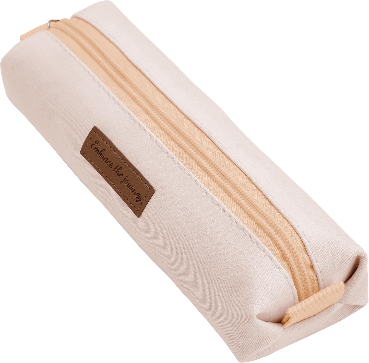 Mr. Pen- Cute Pencil Case Pouch, Multipurpose Canvas Bible Pencil Pouch, Smooth Zipper, Premium Material, Neat Stitches, Ideal for Stationery, Cosmetics, Electronics, School, Office, Travel