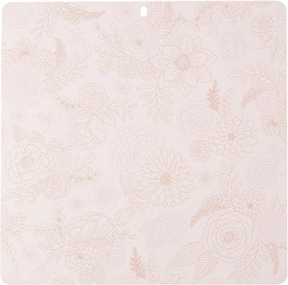 Cricut Self Healing Cutting Mat - Mat for use with TrueControl Knife, Rotary Cutter, Craft Knife, Xacto Knife - 12" x 12", Decorative, 2X Healing, Extra-Thick Cricut Cutting Mat, Rose