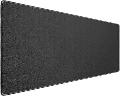 Reniteco Waterproof Large Gaming Mouse Pad with Durable Stitched Edges, Non-Slip Rubber Base, Grainy Jacquard Mouse Mat Desk Pad for Home Office Gaming, 31.5''x11.8''x0.12'', Matte Beige