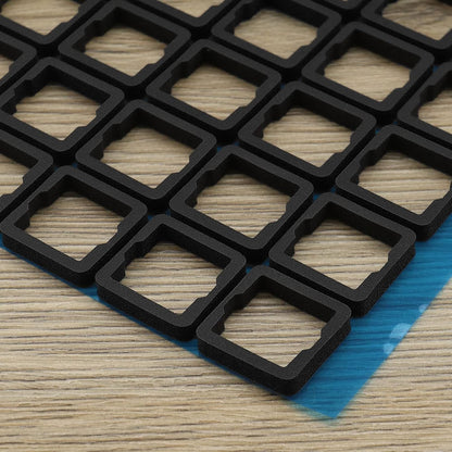 ECSiNG 120pcs Switch Silencer Pad Shockproof Sandwich Cotton for Mechanical Keyboard Keysporon Noise Dampener Foam Sound Insulation