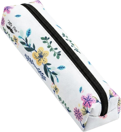 Mr. Pen- Cute Pencil Case Pouch, Multipurpose Canvas Bible Pencil Pouch, Smooth Zipper, Premium Material, Neat Stitches, Ideal for Stationery, Cosmetics, Electronics, School, Office, Travel