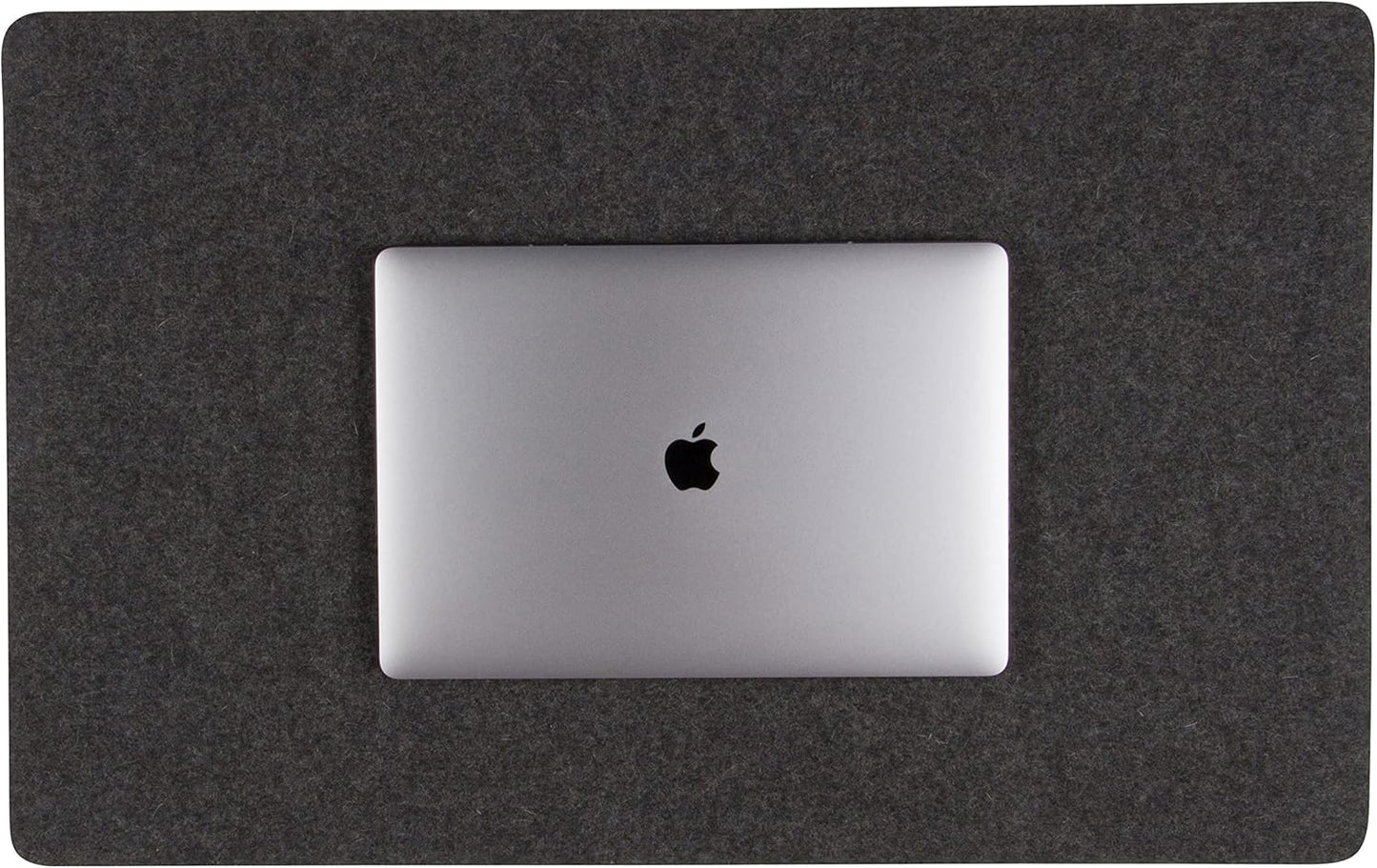 Graf Lantz Mosen Medium Merino Wool Felt Desk Pad, Luxury Non-Slip Desk Mat, Blotter for Office and Home, 24W x 12H, Charcoal