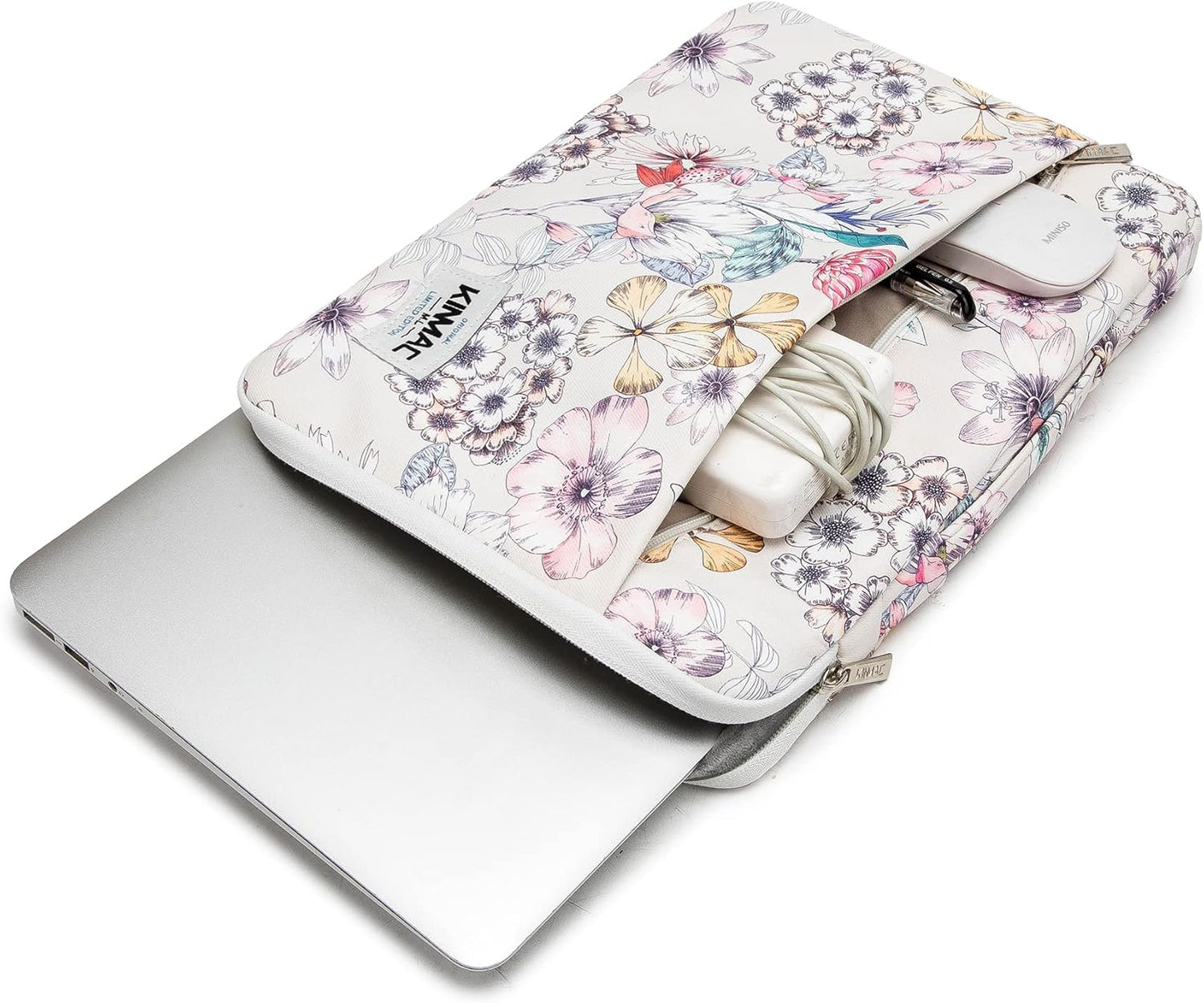 Kinmac 360° Protective Laptop Sleeve Case Bag Cover with Handle for MacBook Pro 16 inch,16 inch HP,Lenovo,Dell,ASUS,Acer Ultrabook and Business Laptop (F-04)