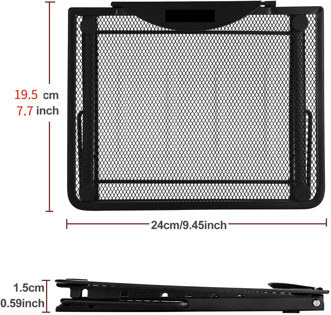 Metal Mesh Stand for A4 LED Tracer Pad, Ventilated Metal Holder for Laptop, Tablet, Animation Art Sketching Drawing Tracing LED Light Box Board, Books Holder, Diamond Painting Light Pad