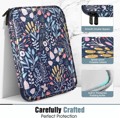 TiMOVO 9-11" Tablet Sleeve Bag for iPad 11-inch A16 2025, iPad 10.9"/10.2"| Air 11 Inch/5th/4th Gen. 10.9", Galaxy Tab A9+/A11Plus 11", Protective Bag with Pocket, Black