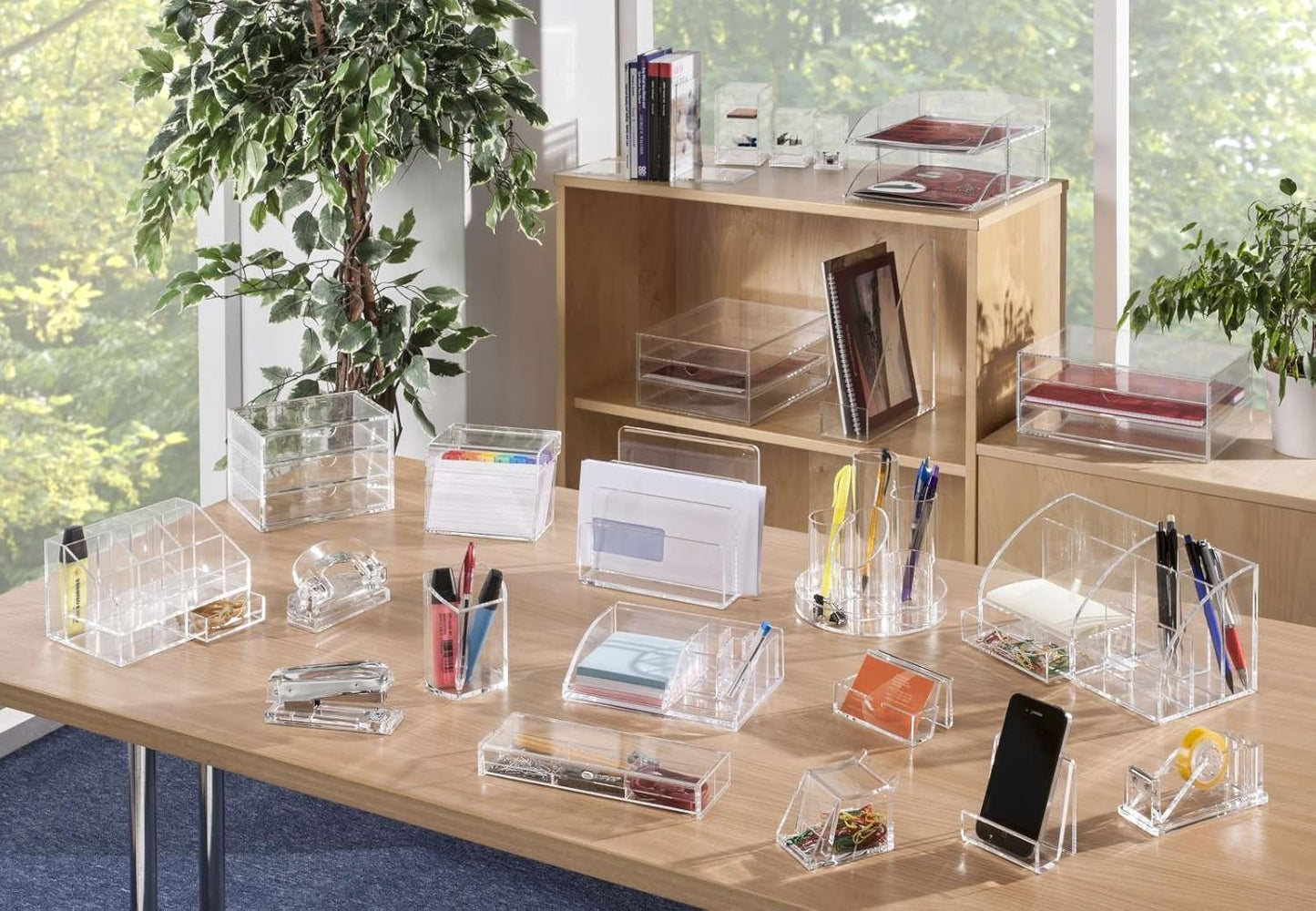 Osco X-Small Clear Acrylic Triple Drawer, (X-Small), A3274
