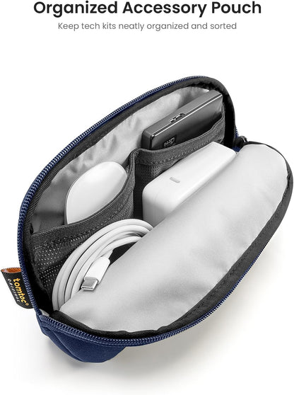tomtoc 360 Protective Laptop Sleeve Set for 14-inch MacBook Pro M5 Pro/Max (2026) A3426 A3427 A3434 M4/M3/M2/M1 A3112 A3401 A3185, Water-Resistant Lapop Case Bag with Accessory Pouch for Dell XPS 14