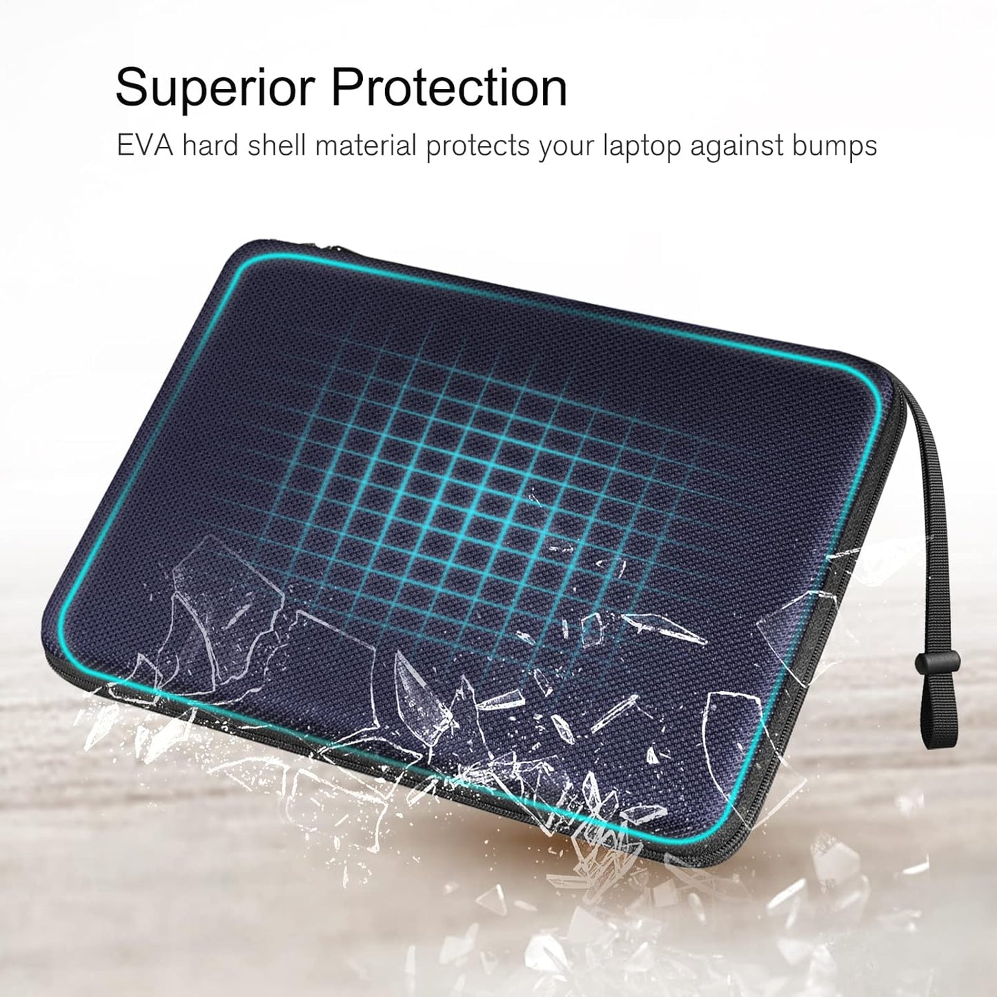 FINPAC Hard Laptop Sleeve Case for MacBook Neo A18 Pro,13 inch MacBook Air 2026 M5/M4/M3/M2/M1,14 inch MacBook Pro 2026 M5/M4/M3/M2 Pro/Max,Waterproof Case for Dell,Surface Laptop,HP,Acer,Black | Hard