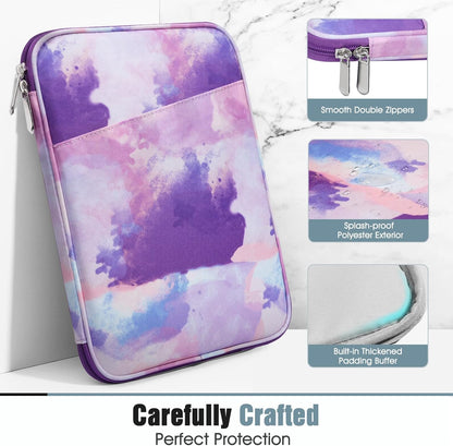 TiMOVO 9-11" Tablet Sleeve Bag for iPad 11-inch A16 2025, iPad 10.9"/10.2"| Air 11 Inch/5th/4th Gen. 10.9", Galaxy Tab A9+/A11Plus 11", Protective Bag with Pocket, Black