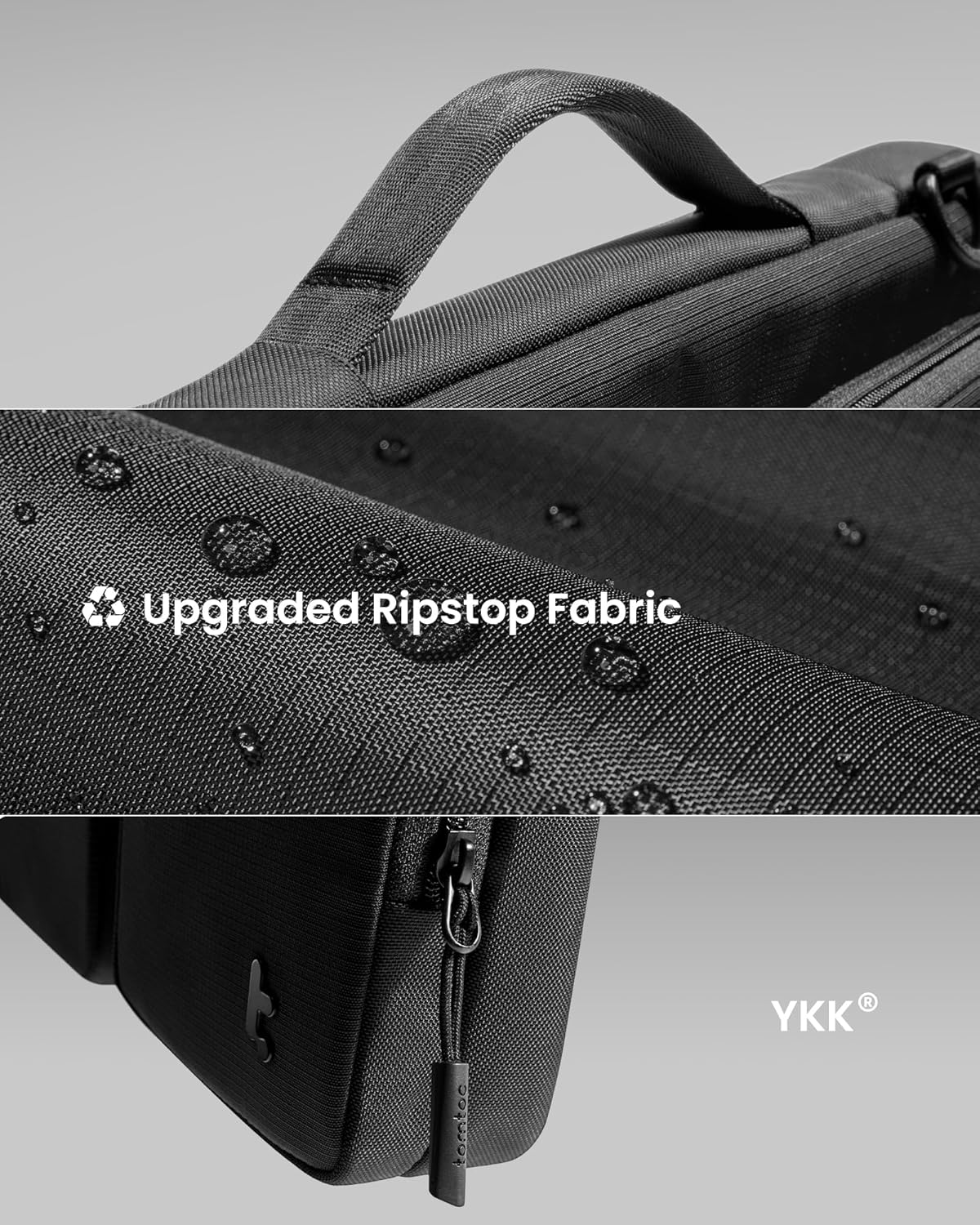 tomtoc 360 Protective Laptop Shoulder Bag for 16-inch MacBook Pro M5/M4/M3/M2/M1 Pro/Max 2026-2019, Water-resistant Sleeve for Dell XPS 15 Surface Book 3 The New Razer Blade 16