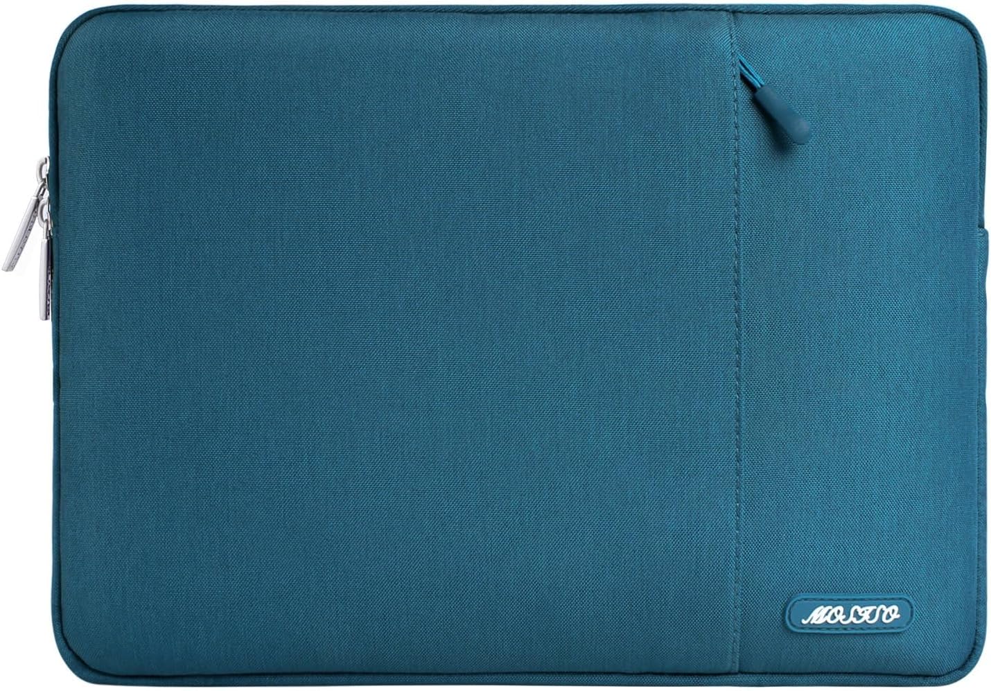 MOSISO Laptop Case 15 inch, 15 inch Laptop Sleeve Compatible with MacBook Air M5 A3448 M4 A3241 M3 A3114 M2 A2941 2026-2023, Dell XPS, Polyester Vertical Computer Sleeve Bag with Pocket, Black - Colors B