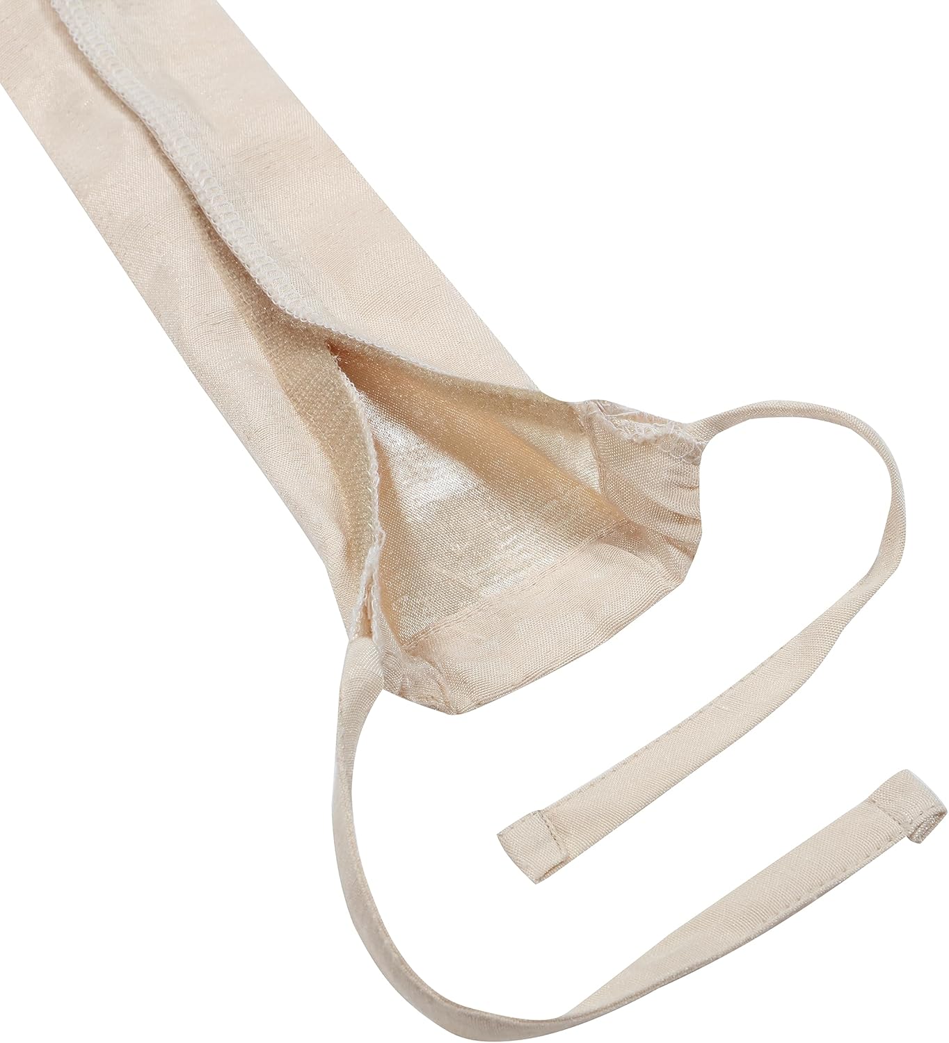 Aspen Creative 15013-21A, 6' Wheat Faux Silk Fabric Cord & Chain Cover, Easy to Install for Lighting Fixture, Cable Management, Lamp Wire Cover