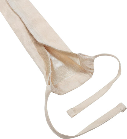 Aspen Creative 15013-21A, 6' Wheat Faux Silk Fabric Cord & Chain Cover, Easy to Install for Lighting Fixture, Cable Management, Lamp Wire Cover