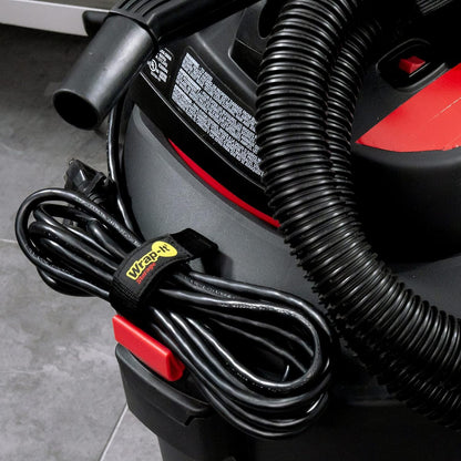 Quick-Straps by Wrap-It Storage - Assorted 20-Pack Black - Hook and Loop Hose and Cable Organizers
