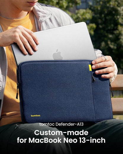 tomtoc 360° Protective Tablet Sleeve for 2026 iPad Air 11-inch (M4/M3/M2), iPad Pro 11-inch (M5/M4/4th/3rd/2nd/1st Gen) with Magic Keyboard/Smart Keyboard Folio, 11" iPad Water-Resistant Tablet Case