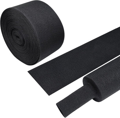 Braided Sleeving Heat Shrinkable Fabric 2:1 Ratio- Abrasion Protection Flexibility Wiring Harness Cable Sheath (3/8" ID, 16ft) - Colors B