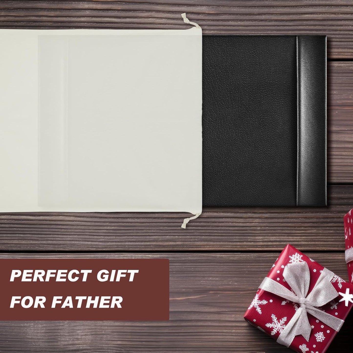 30 x 18 Inch Leather Desk Pad Protector with Side Rails, Executive Office Desk Mat for Home Workspace, Writing Surface, Mouse & Keyboard Pad, Elegant Gift for Men Dad Husband (Brown)