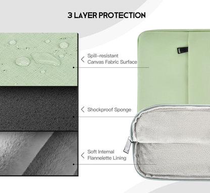 17 inch 360° Protective Laptop Case Sleeve for 2025 HP 17.3 Touchscreen Laptop,Envy 17,Pavilion 17,ASUS Vivobook 17, Shockproof Water-Resistant Computer Bag w/Accessory Pocket