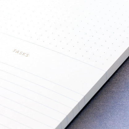 Pinesman - Elegant To Do List Notepad with Mouse Pad Feature, 11.22" x 7.87", 50 Tear-Off Sheets, Gold Foiled, Daily Planning, Eco-friendly To Do List Planner, FSC™ Certified To Do List Notebook for Work