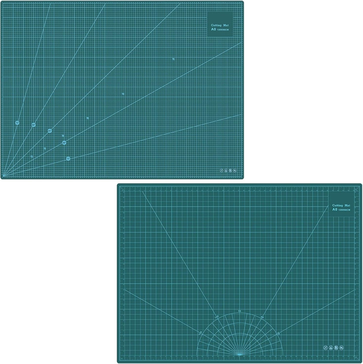 Self Healing Cutting Mat, 17" x 23", Double-Sided Rotary Cutting Mat for Sewing, Quilting, Scrapbooking & Craft, Large Craft Cutting Board for Hobby Use(A2)