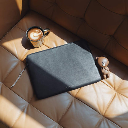 Comfyable Slim Protective Laptop Sleeve Compatible with 13/14 Inch MacBook Air & MacBook Pro M5/M4/M3/M2 Pro/Max 2026, Mac Travel Case, Laptop Pouch, Slim PU Leather Cover, Brown