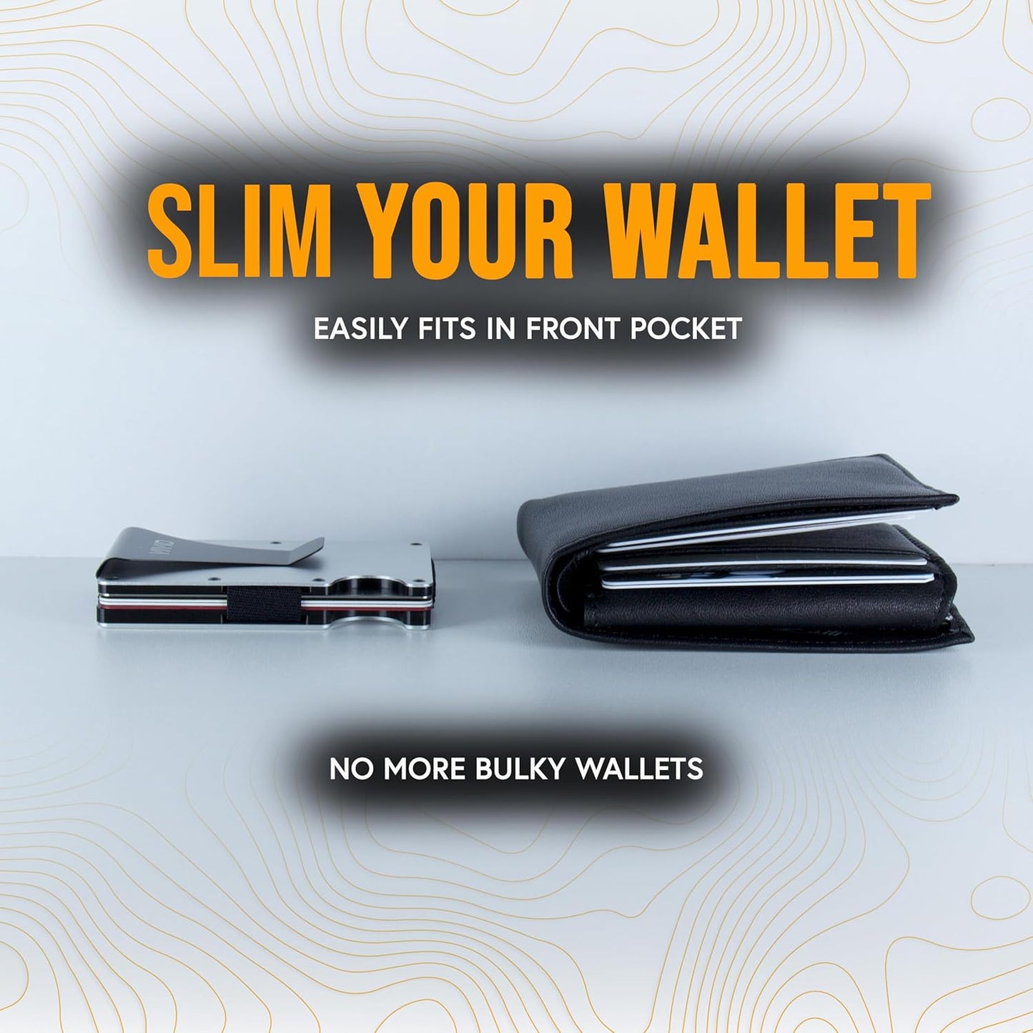VIVID Carbon Fiber AirTag Wallet for Men - Slim, Modern, RFID Blocking, Scratch Resistant, Credit Card AirTag Holder, Easy Access Cards, Money Clip, Mens Wallet (Carbon Fiber)