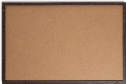 U Brands Framed Magnetic Weekly Calendar Dry Erase White Board, Office Supplies, Black Frame, with Marker, Magnet, 11” x 18”
