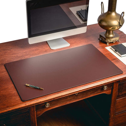 Dacasso Leather Desk Pad Without Side Rails