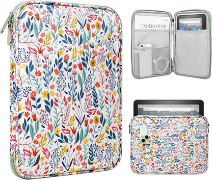 TiMOVO 9-11" Tablet Sleeve Bag for iPad 11-inch A16 2025, iPad 10.9"/10.2"| Air 11 Inch/5th/4th Gen. 10.9", Galaxy Tab A9+/A11Plus 11", Protective Bag with Pocket, Black
