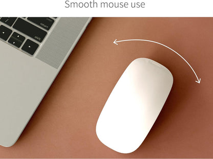 RENMTURE Desk Pad, Cork & PU Leather Desk Mat, Large Mouse pad, Non-Slip Desk Protector and Blotter, Waterproof Writing Pad, Desk Accessories and Organizers for Home Office (Light Yellow, 32"x16")