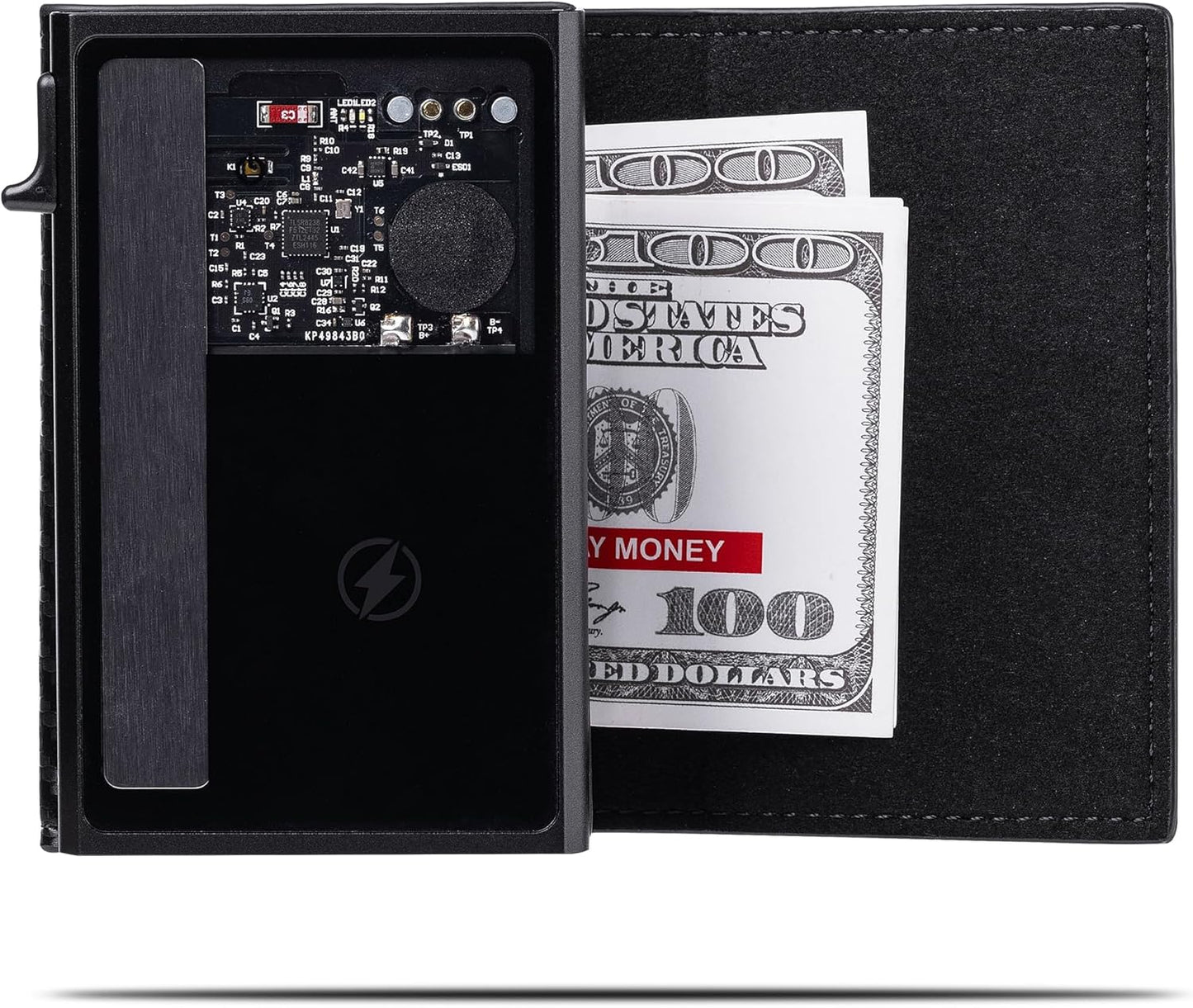 Conceal Plus Wallet Finder Slim Tracker, 5-Year Battery Life - Never Needs Charging, Track Wallet, Backpack, Luggage and More, Works with Apple Find My iOS Only (Android Not Supported)