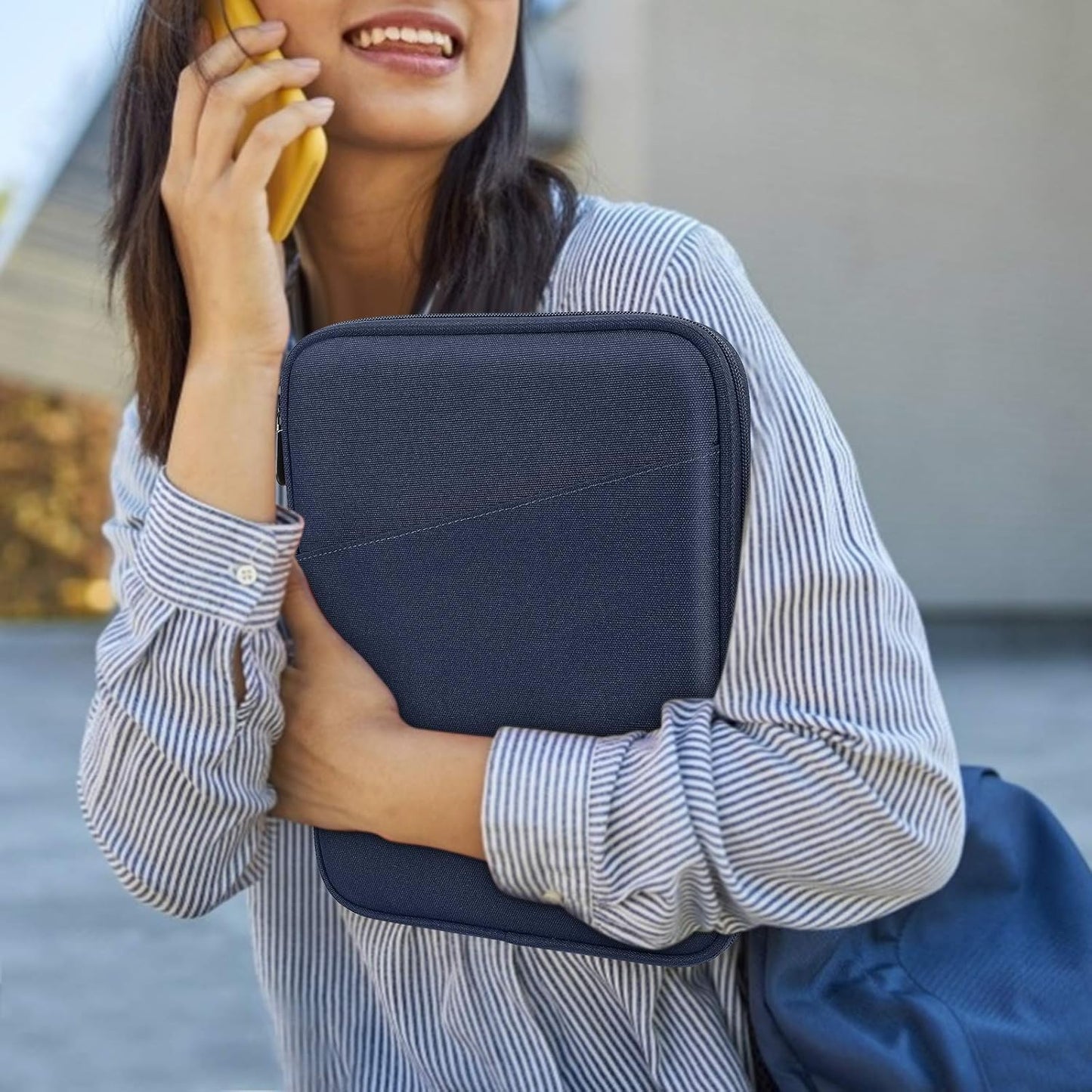 Dadanism 9-11" Tablet Sleeve Bag Carrying Case for iPad (A16) 11th Gen 11", iPad 10th Gen 10.9" Air 5/4, iPad Air M4/Pro 11", iPad 9/8/7th, Galaxy Tab A11+ Plus 11", Remarkable 2 10.3", Black