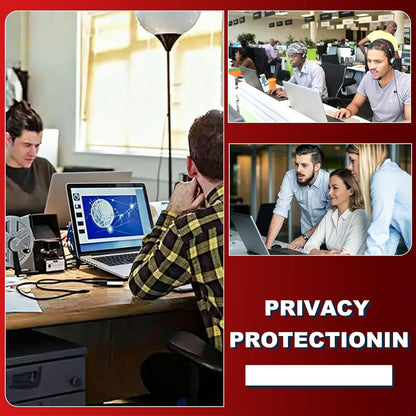 [2-Pack] 24 Inch Computer Privacy Screen Filter (16:9 Aspect Ratio) - Removable, Anti Glare & Blue Light Blocking, Compatible with HP Dell ASUS Acer Samsung Monitors