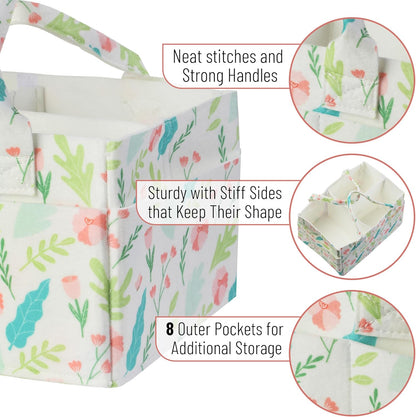 Mr. Pen- Baby Diaper Caddy Organizer, Gray, Medium, Nursery Storage Bin and Car Organizer for Diapers and Baby Wipes