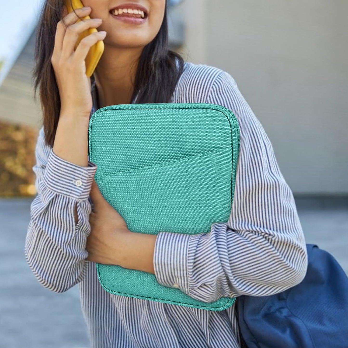 Dadanism 9-11" Tablet Sleeve Bag Carrying Case for iPad (A16) 11th Gen 11", iPad 10th Gen 10.9" Air 5/4, iPad Air M4/Pro 11", iPad 9/8/7th, Galaxy Tab A11+ Plus 11", Remarkable 2 10.3", Black