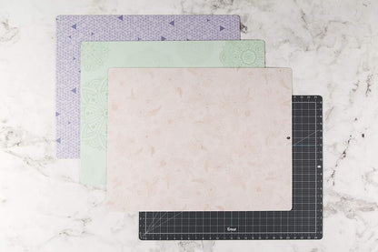 Cricut Self Healing Cutting Mat - Mat for use with TrueControl Knife, Rotary Cutter, Craft Knife, Xacto Knife - 12" x 12", Decorative, 2X Healing, Extra-Thick Cricut Cutting Mat, Rose