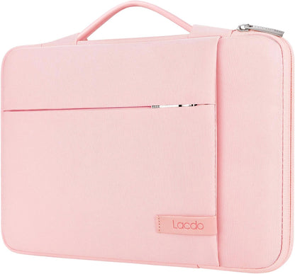 Lacdo 360° Protective 16 Inch Laptop Sleeve Case for 16 Inch HP Lenovo ASUS Acer Dell Laptop/HP Pavilion Envy/Lenovo ThinkPad IdeaPad/Acer Swift/ASUS Vivobook/Dell Computer Bag, Black